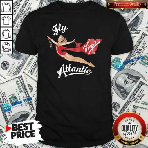 Funny Fly Virgin Atlantic Princess Diana Shirt