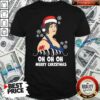 Funny Nessa Jenkins Oh Oh Oh Merry Christmas Shirt