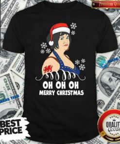 Funny Nessa Jenkins Oh Oh Oh Merry Christmas Shirt