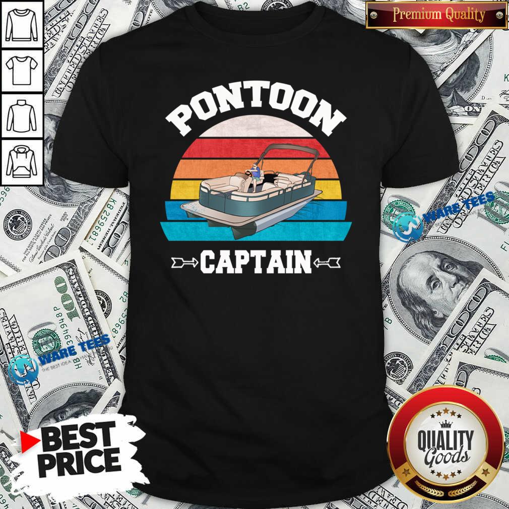 Funny Pontoon Boat Christmas Vintage Shirt Funny Pontoon Boat Christmas Vintage Shirt