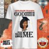 Girl 4th Grade Teacher God Designed Me Created Me Blesses Me Shirt
