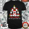 Good Merry Christmas Let The Good Time Roll Santa Face Mask 2020 Toilet Paper Xmas Tree Shirt