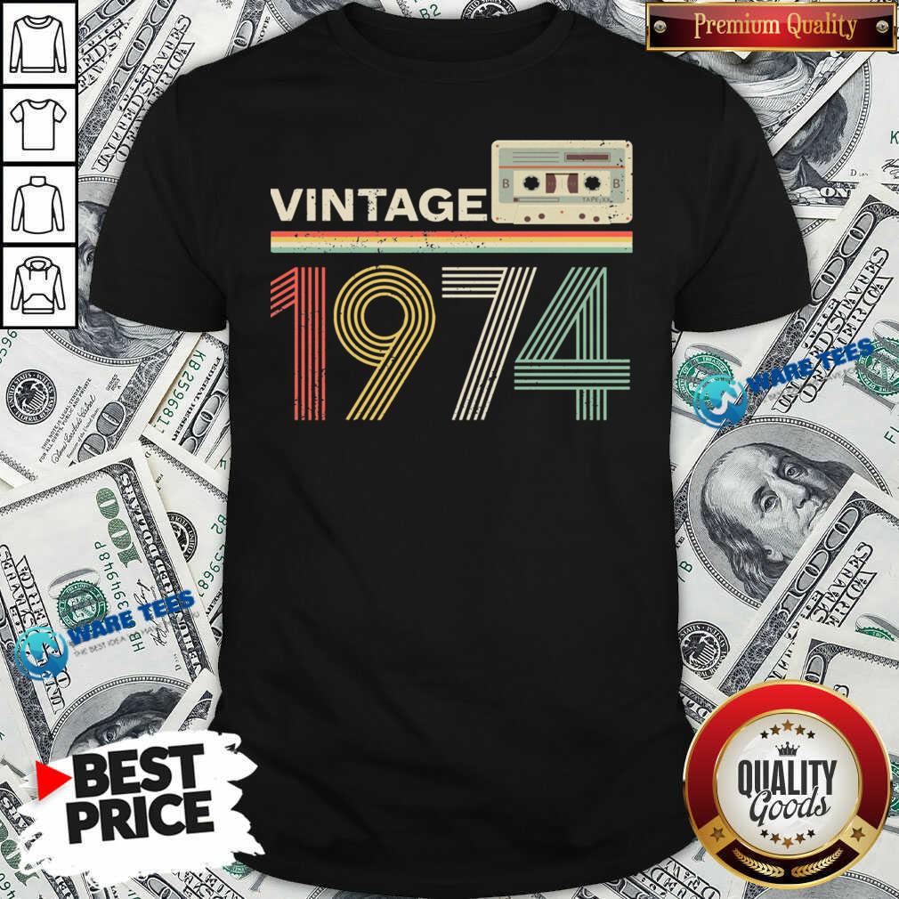 Good Vintage 1974 Cassette Shirt Good Vintage 1974 Cassette Shirt