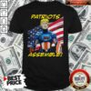 Happy Patriots Assemble Donald Trump Maga American Flag Shirt – Waretees