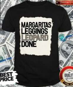 Hot Margaritas Leggings Leopard Done Shirt