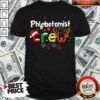 Hot Phlebotomist Crew Merry Christmas Shirt