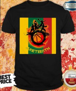 Juneteenth Basketball Team Shirt