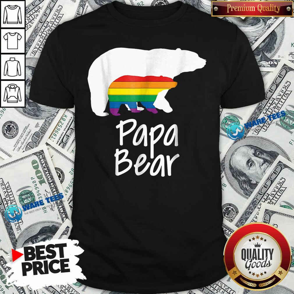 LGBT Dad Papa Bear Shirt LGBT Dad Papa Bear Shirt