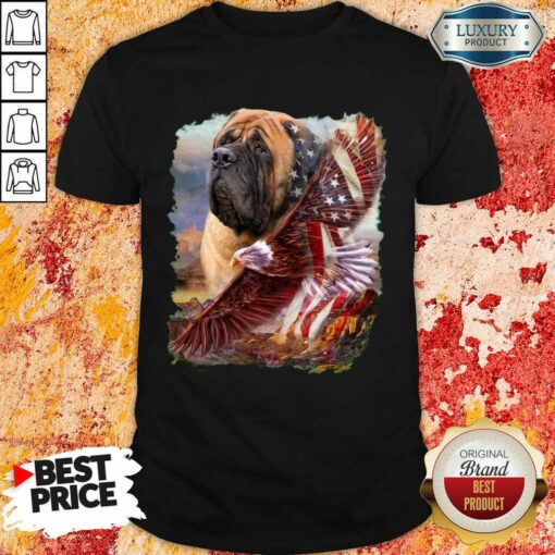 Mastiff American Eagle Patriot For Lover Shirt