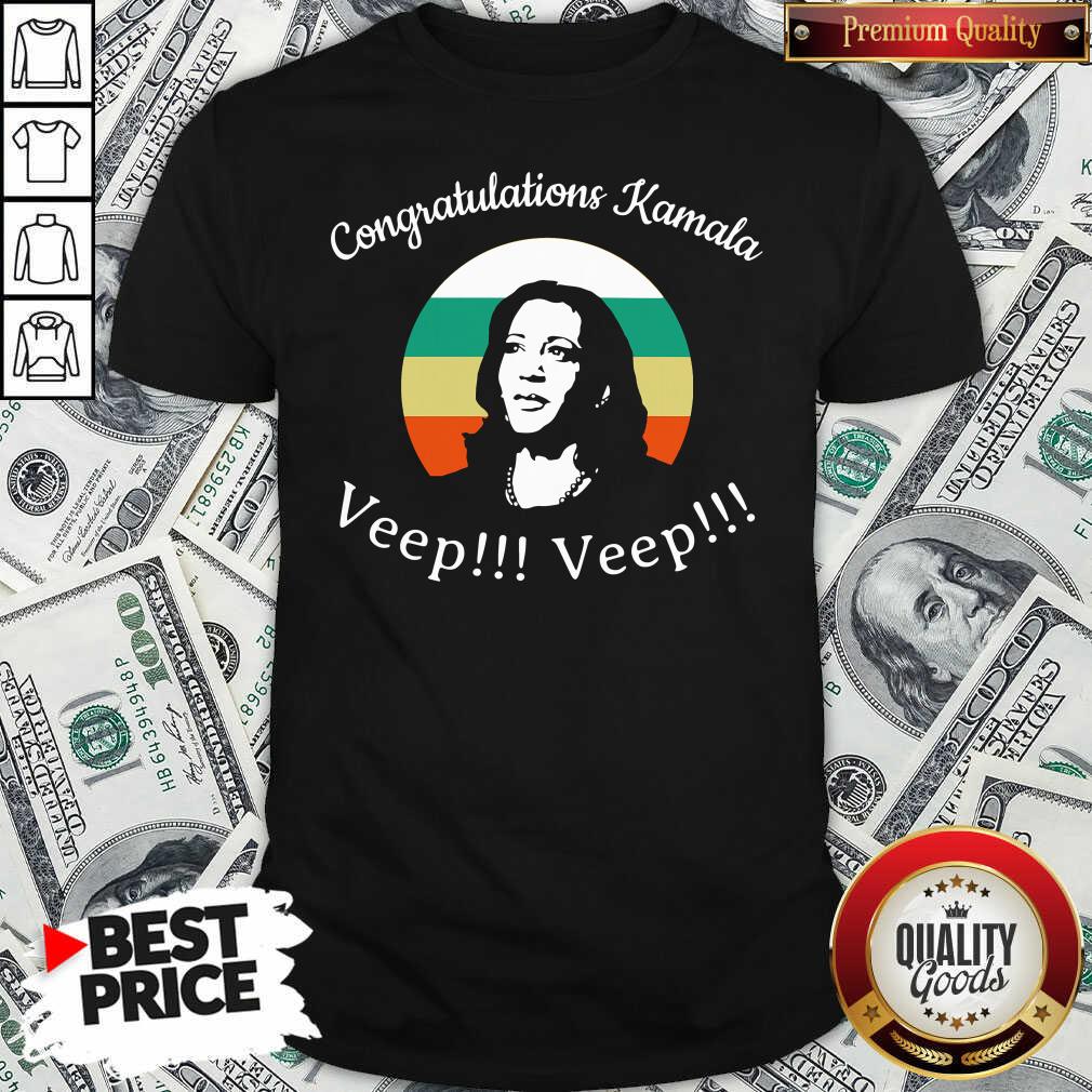 Nice Congratulations Kamala Biden Veep My Vp Looks Like Me Vintage Shirt - Waretees Nice Congratulations Kamala Biden Veep My Vp Looks Like Me Vintage Shirt - Waretees