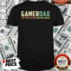 Nice Gamer Dad Retro Like A Regular Dad Father’s Day Shirt – Waretees