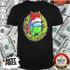 Nice Green Among Us Hat Santa Happy Merry Christmas Shirt – Waretees