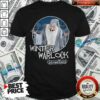 Nice Santa Claus Is Comin To Town Winter Warlock Shirt