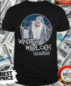 Nice Santa Claus Is Comin To Town Winter Warlock Shirt