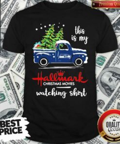 Nice Seattle Seahawks This Is My Hallmark Christmas Movies Watching Shirt – Waretees
