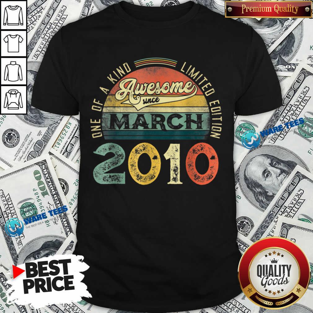 One Of A Kind Limited Edition March 2010 Shirt One Of A Kind Limited Edition March 2010 Shirt