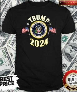 Origimal Trump 2024 Presidential Seal Flag Shirt