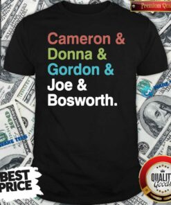 Original Halt And Catch Fire Cast Names Cameron Joe Donna Gordon Graphic Shirt