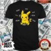 Pikachu Play Game Pew Pew Pew Shirt