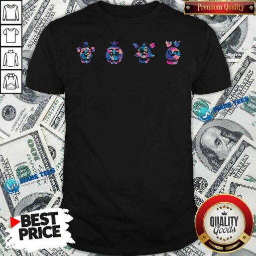 Premium Fnaf Ar Merch Store Retro Glitch Shirt