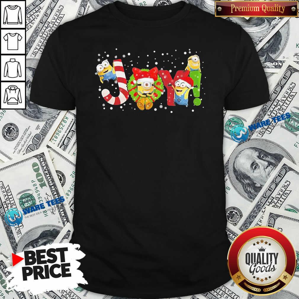 Premium Minions Joy Christmas Shirt Premium Minions Joy Christmas Shirt