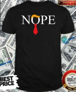 Premium RBG Donald Trump Nope Shirt
