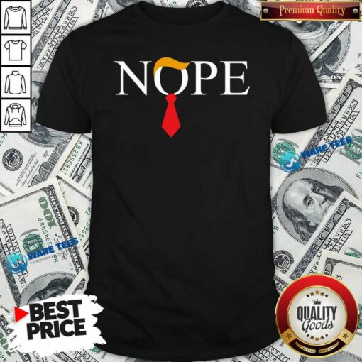Premium RBG Donald Trump Nope Shirt