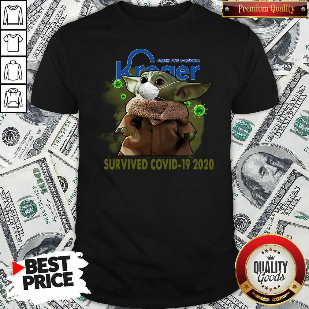 Pretty For Everyone Kroger Baby Yoda Survived Covid-19 2020 Shirt - Waretees Pretty For Everyone Kroger Baby Yoda Survived Covid-19 2020 Shirt - Waretees