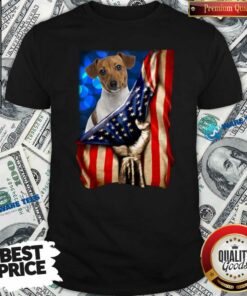 Pretty Jack Russell Terrier America 4th Of July Independence Day Shirt