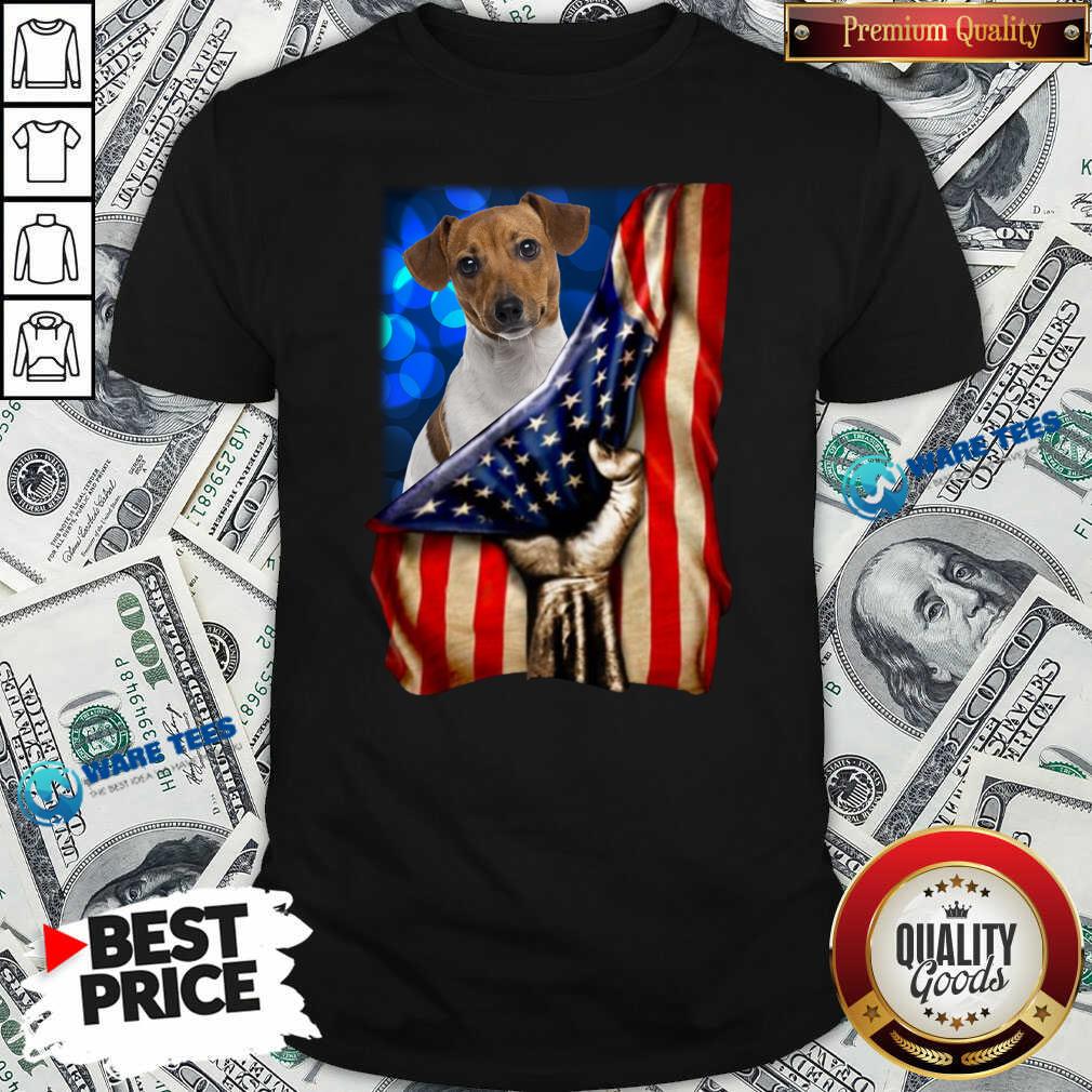 Pretty Jack Russell Terrier America 4th Of July Independence Day Shirt Pretty Jack Russell Terrier America 4th Of July Independence Day Shirt