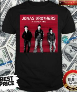 Pretty Jonas Brothers It’s About Time Shirt