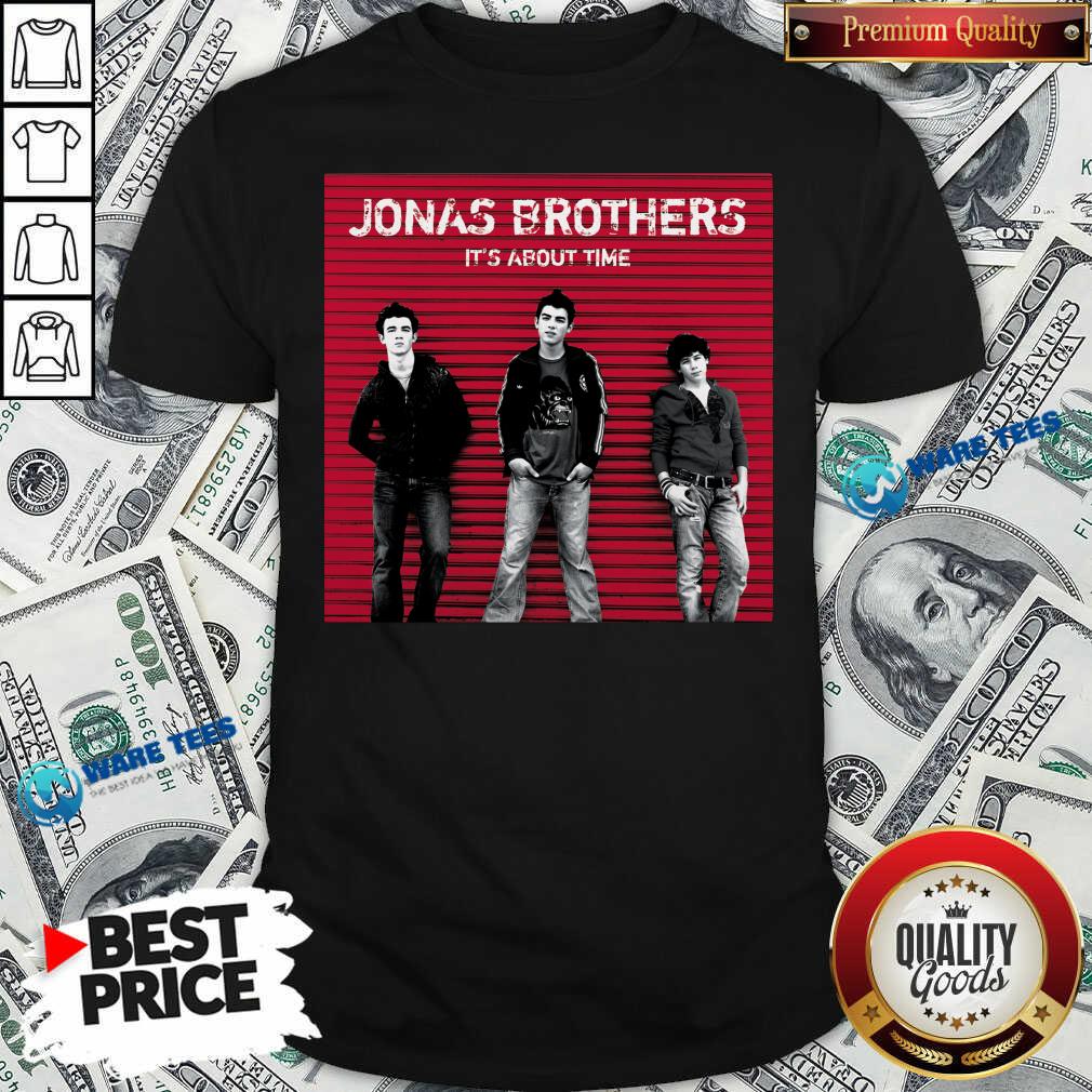 Pretty Jonas Brothers It’s About Time Shirt Pretty Jonas Brothers It’s About Time Shirt