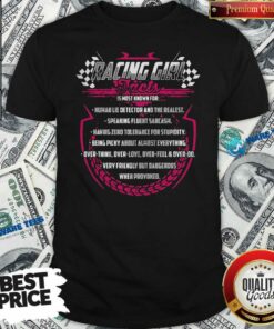 Racing Girl Jacts Most Human Lie Detector And Realest shirt