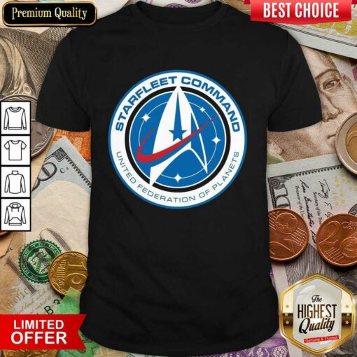 Star Trek Starfleet Command United Federation Of Planets Shirt