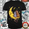 Stargazing Mice On Moon Cheese Shirt