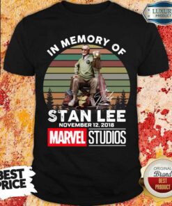 Tense Memory Stan Lee November 12 2018 Marvel Shirt