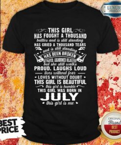 This Girl Is Beautiful July Girl Shirt