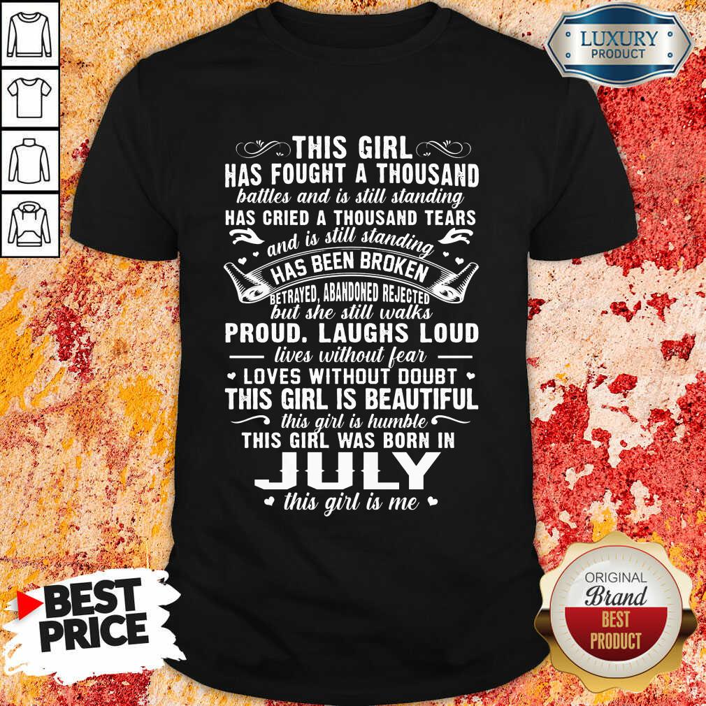 This Girl Is Beautiful July Girl Shirt This Girl Is Beautiful July Girl Shirt