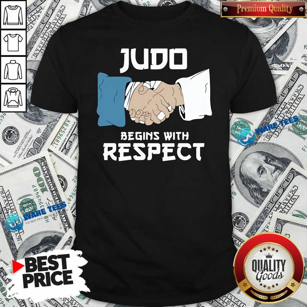 Top Judo Begins With Respect Shirt Top Judo Begins With Respect Shirt