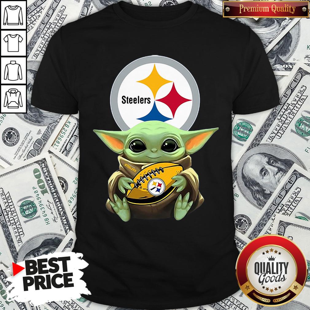 Top Star Wars Baby Yoda Hug Pittsburgh Steelers Shirt - Waretees Top Star Wars Baby Yoda Hug Pittsburgh Steelers Shirt - Waretees