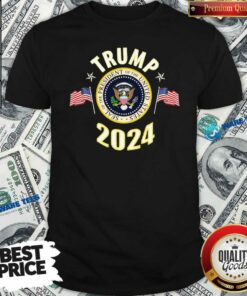 Top Trump 2024 Presidential Seal Flag Shirt