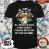 Unicorns No I Cant Do Snapchat Or Tiktok Vintage Shirt