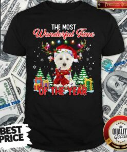 West Highland Terrier Most Wonderful Ugly Christmas Shirt