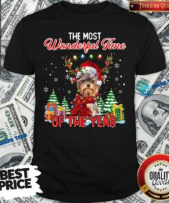 Yorkshire Terrier The Most Time Of The Year Christmas Shirt
