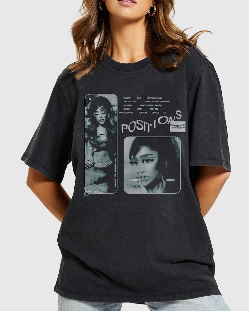 Ariana Grande Positions Unisex Shirt Ariana Grande Positions Unisex Shirt