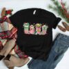 Baby Yoda Christmas Coffee T-Shirt, Christmas Matching Family Shirts, Winter Coffee Lover, Disney Star Wars Matching Tee, Coffee Latte Shirt