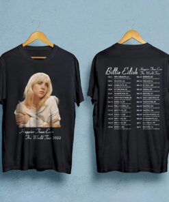 Billie Eilish Happier Than Ever World Tour 2022 Shirt