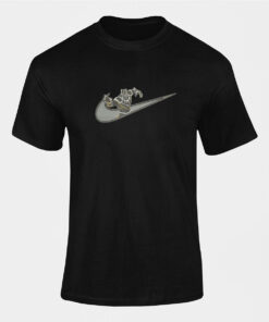 Black Panther Embroidered T-Shirt Black Panther Embroidered T-Shirt