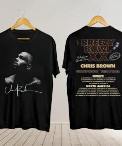 Breezy Bowl XX Tour T Shirt, Chris Brown Concert