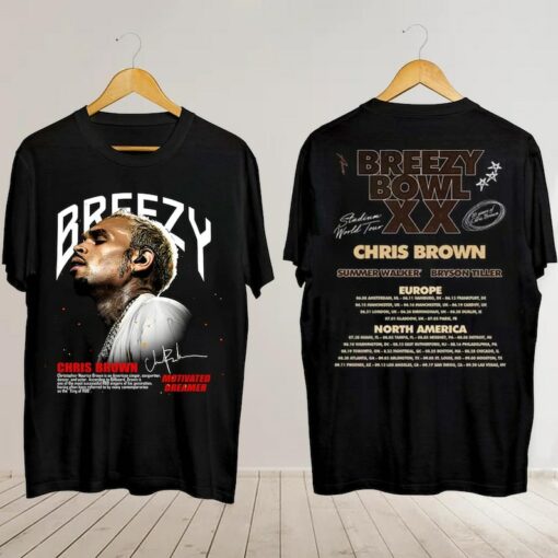 Chris Brown Tour 2025 Shirt Sweatshirt Hoodie, Chris Brown Concert Shirt